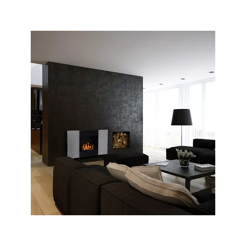 Verinox ethanol fireplace : Wikao home and design Colour Brushed stainless steel