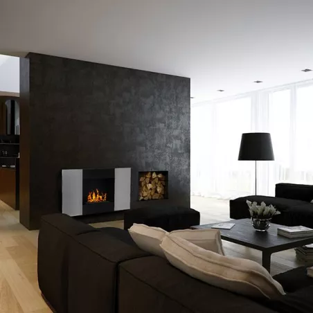 Verinox ethanol fireplace : Wikao home and design Colour Brushed stainless steel
