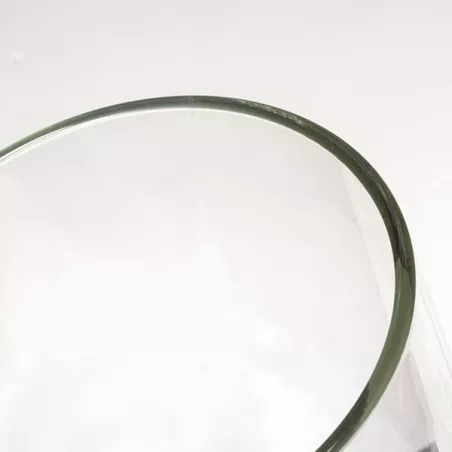 Modèle à poser rond Twister sur pied Couleur Inox brossé