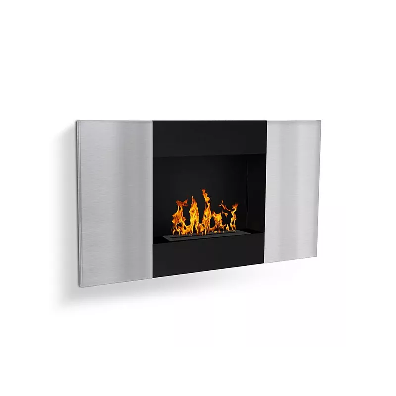 Verinox ethanol fireplace : Wikao home and design Colour Brushed stainless steel