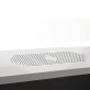 Cheminée murale 2 brûleurs blanche Comète Couleur Blanc