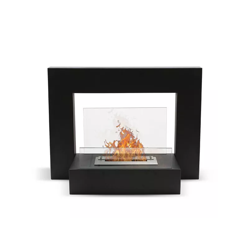 Chauffage ethanol design Lungo Couleur Noir Brûleur 1.5L/3kW