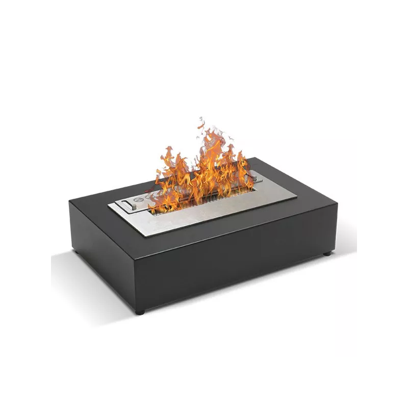 Double-walled ethanol burner, capacity 1.5 l Colour Black
