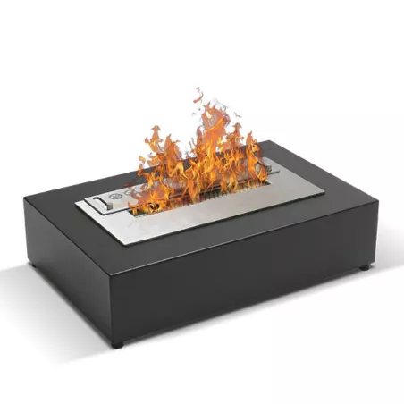 Double-walled ethanol burner, capacity 1.5 l Colour Black