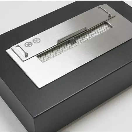 Double-walled ethanol burner, capacity 1.5 l Colour Black