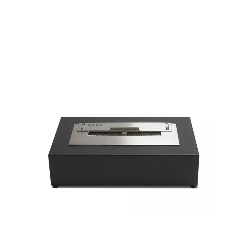 Double-walled ethanol burner, capacity 1.5 l Colour Black