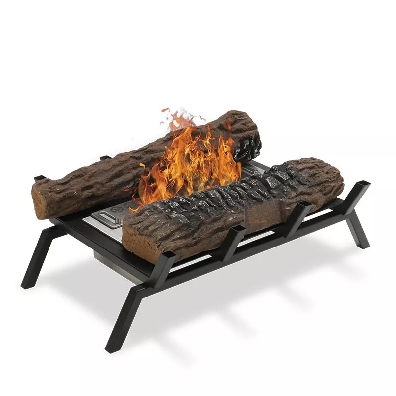 Special ethanol fork for wood-burning fireplaces Colour Black