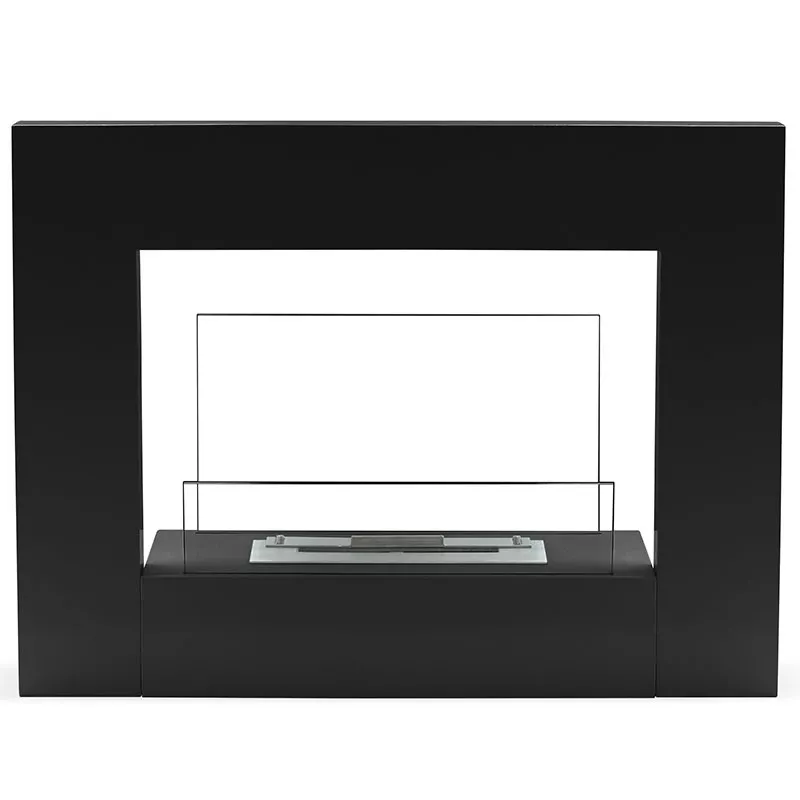 Chauffage ethanol design Lungo Couleur Noir Brûleur 1.5L/3kW