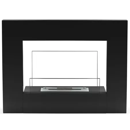 Chauffage ethanol design Lungo Couleur Noir Brûleur 1.5L/3kW