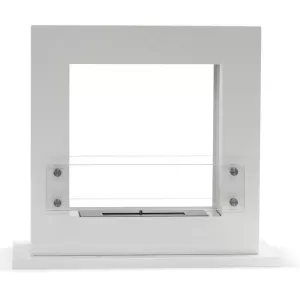 Arche free-standing ethanol fireplace