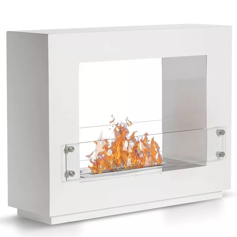 Cheminée à poser Zenith Couleur Blanc
