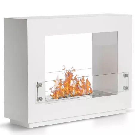 Cheminée à poser Zenith Couleur Blanc
