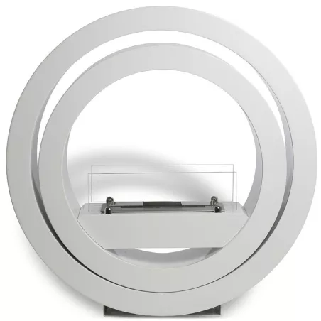 Chauffage d'appoint nomade rond Ina Couleur Blanc
