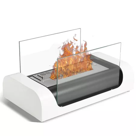 Micro cheminée de table Grenade Couleur Blanc