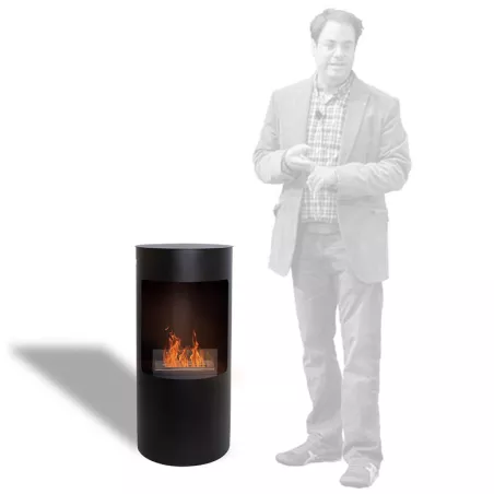 Lecco Ethanol Stove Colour Black