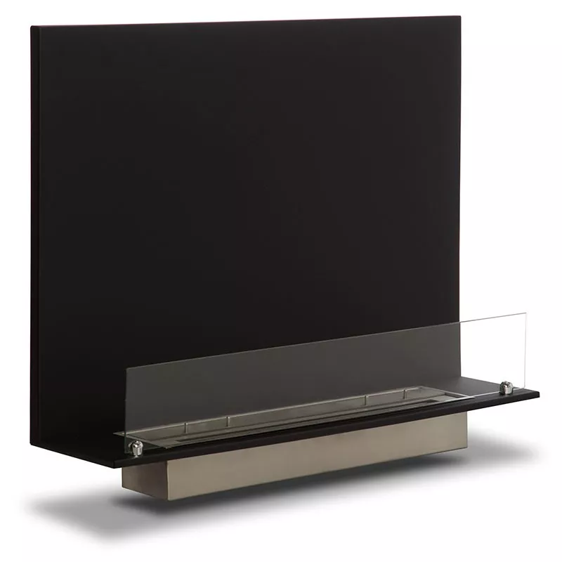 Black steel plates to decorate your bio-ethanol burner Steel plate width 75 cm plates for 52 cm burner