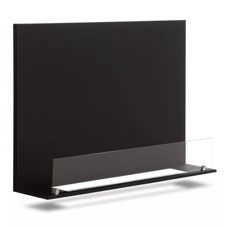 Black steel plates to decorate your bio-ethanol burner Steel plate width 75 cm plates for 52 cm burner