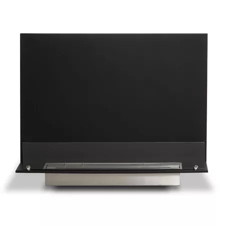 Black steel plates to decorate your bio-ethanol burner Steel plate width 75 cm plates for 52 cm burner
