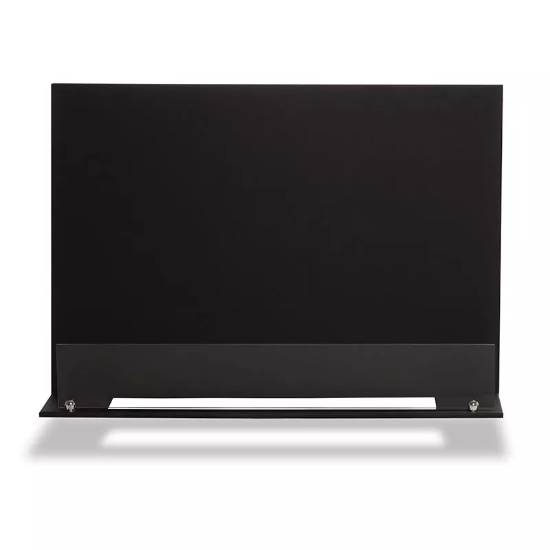 Black steel plates to decorate your bio-ethanol burner Steel plate width 75 cm plates for 52 cm burner
