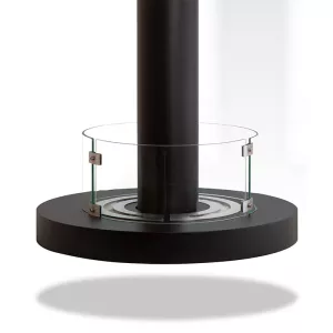 Vita suspended fireplace