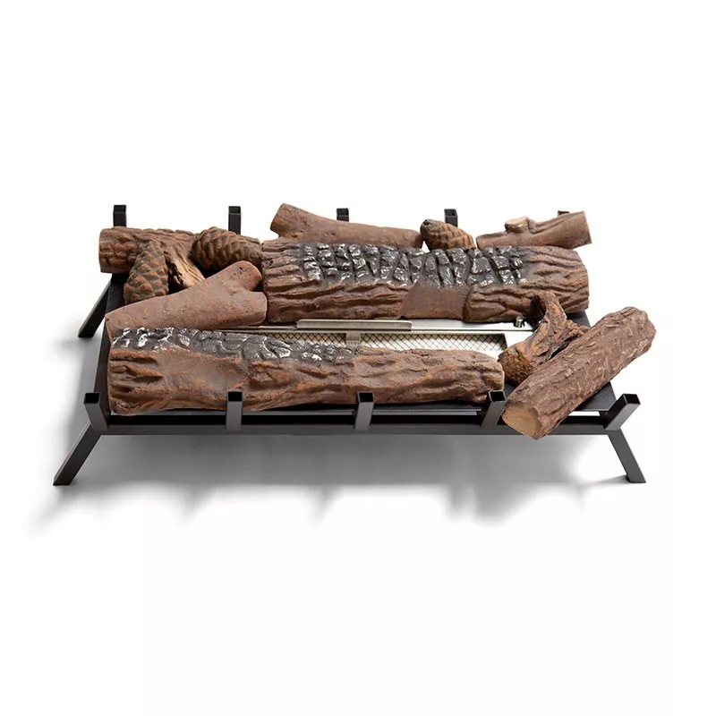 61 cm bio-ethanol flue Colour Black