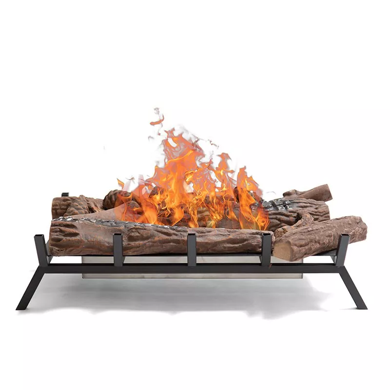 61 cm bio-ethanol flue Colour Black