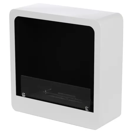 Cheminée Ethanol moderne et design - Arcadia Couleur Blanc Brillant