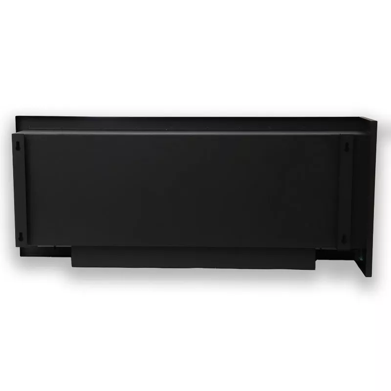 Murcia XL Built-In Ethanol Fireplace Colour Black Opening Open on the left