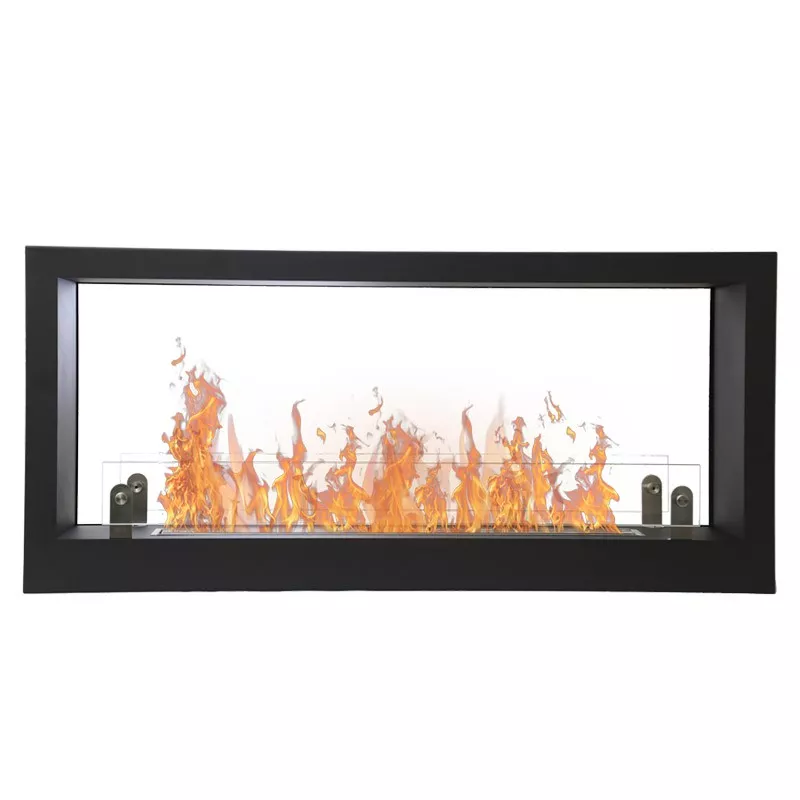 Verra XL Built-In Fireplace Colour Black