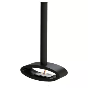 Modica suspended fireplace