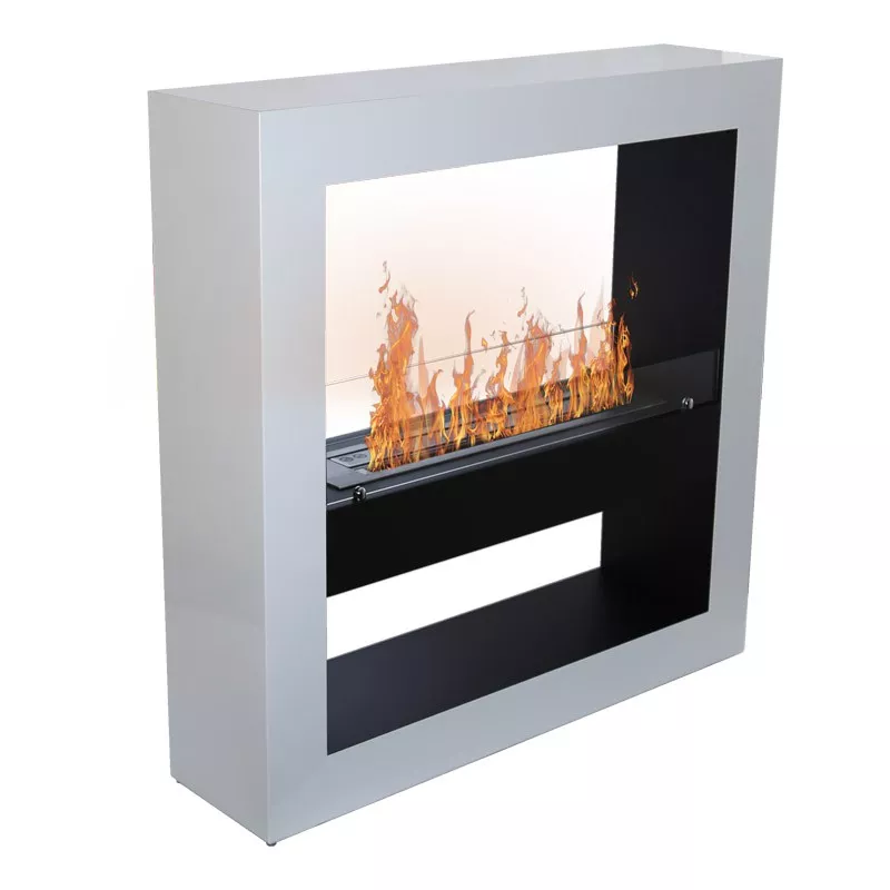 XXL ethanol fireplace Calgari, 80 cm burner