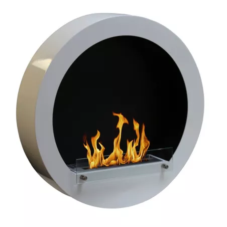 Hublo XL Ethanol Fireplace Colour White