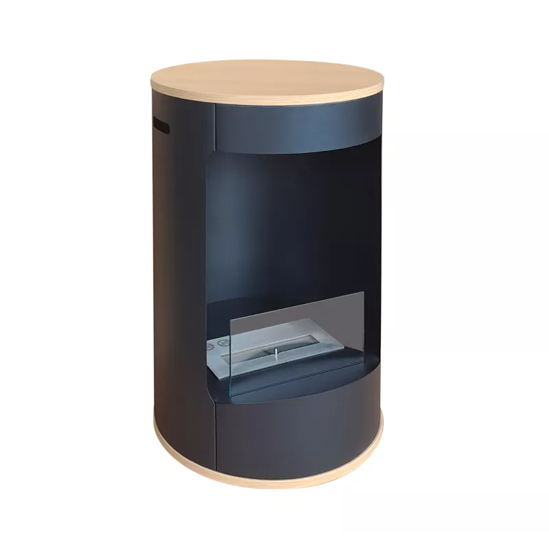Madrid Freestanding Ethanol Fireplace