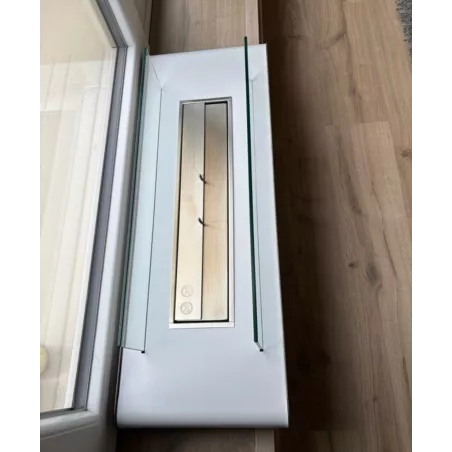 Poêle de sol bio éthanol 6.5 KWH Sand Couleur Noir