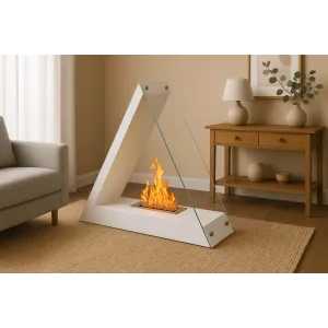 Cheminée à poser triangulaire Khéops