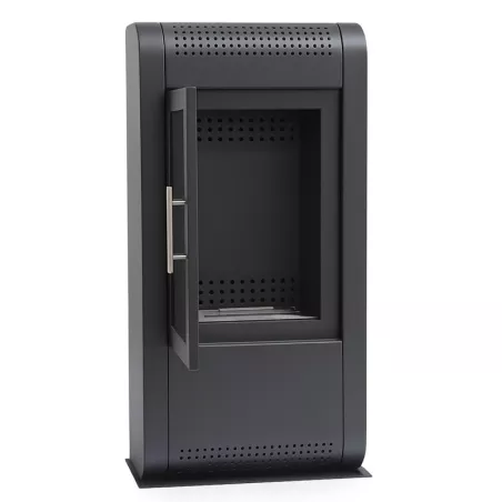 Cheminée éthanol Fontana – Poêle vertical à poser, 3 kW de chaleur