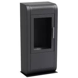 Cheminée éthanol Fontana – Poêle vertical à poser, 3 kW de chaleur