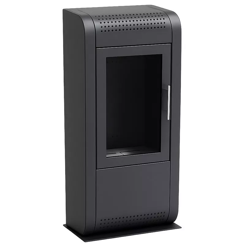 Cheminée éthanol Fontana – Poêle vertical à poser, 3 kW de chaleur