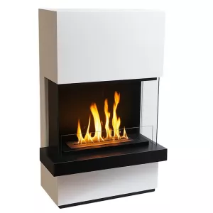 Cheminée éthanol Rimini XXL – 5 kW | Design épuré & haute capacité