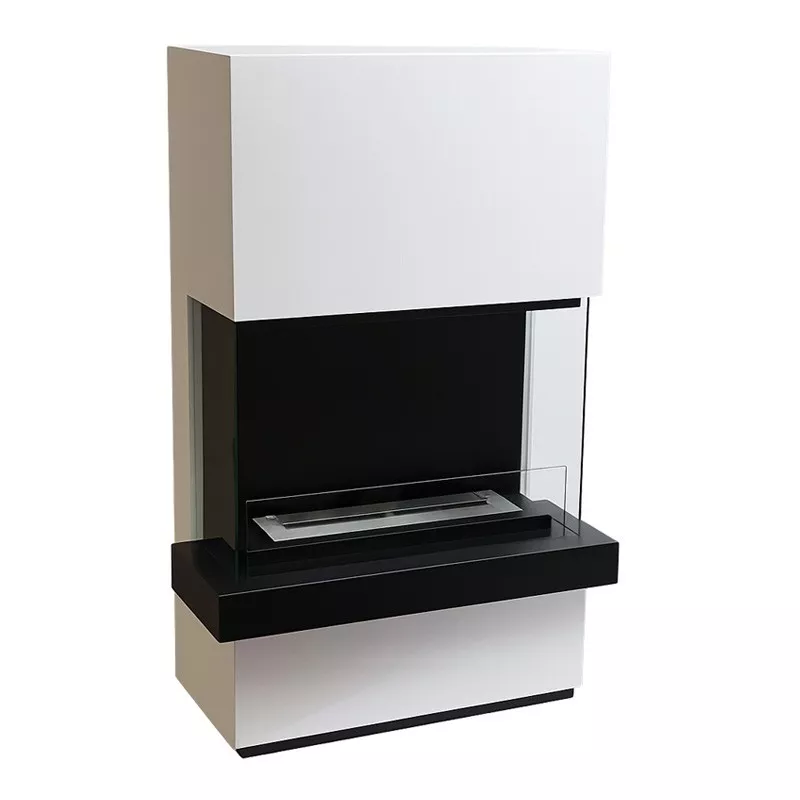 Cheminée éthanol Rimini XXL – 5 kW | Design épuré & haute capacité