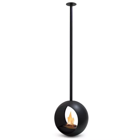 Cheminée éthanol Cento suspendue – Sphère design & chaleur 3000W