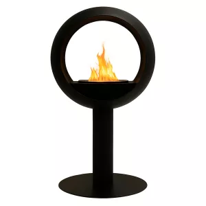 Cheminée éthanol Voltera – Poêle rond à poser, 3 kW de puissance