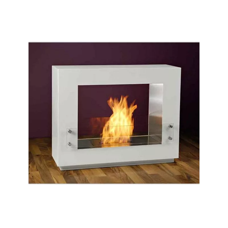Cheminée à poser Zenith Couleur Blanc