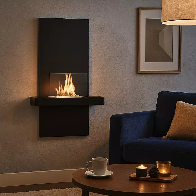 ALIANO Wall-Mounted Fireplace