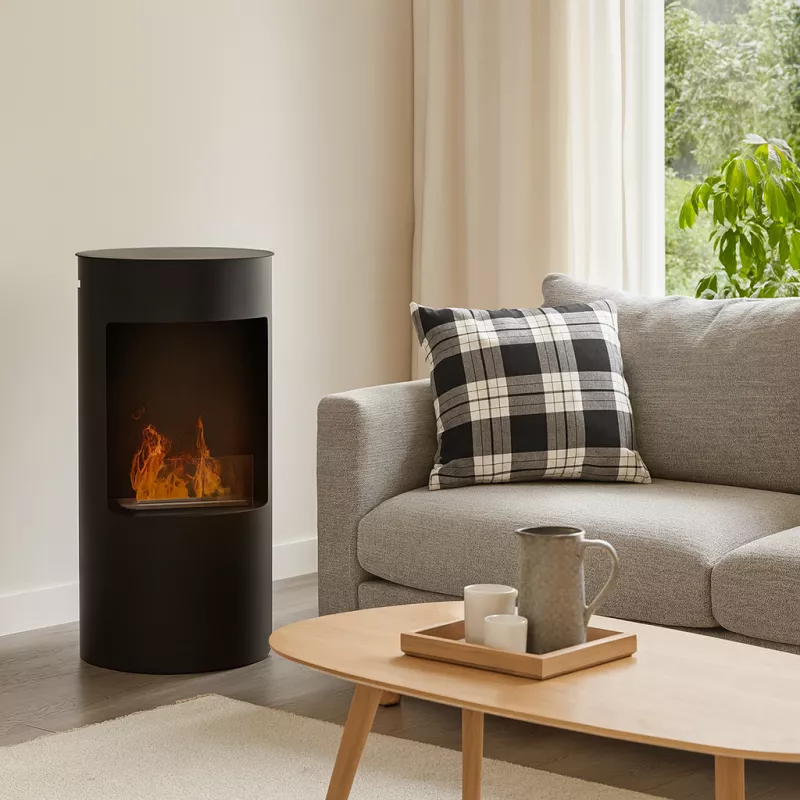 Lecco Ethanol Stove Colour Black