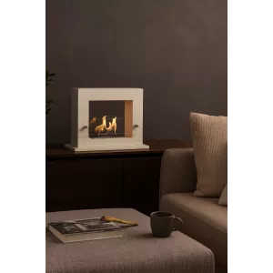 Cheminée mobile bio ethanol Zenith Smart noire mat