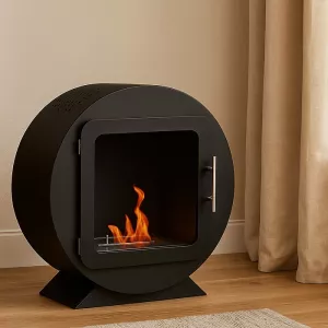 Cheminée ronde Ovedia