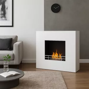 Cheminée éthanol XXL carré Elite, 3kW