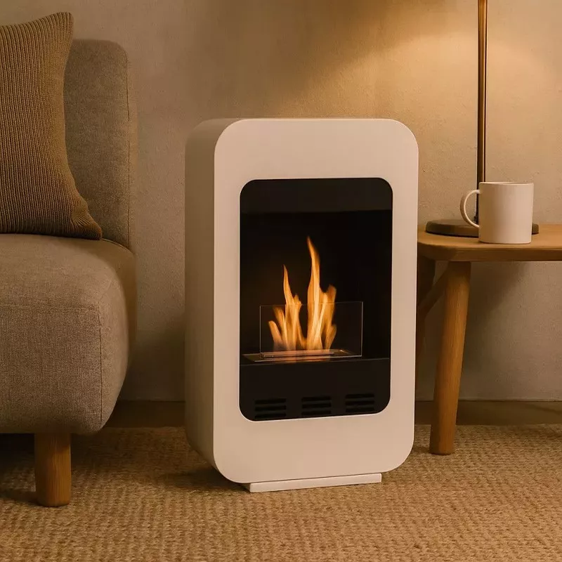 Bagheria Floor-Standing Ethanol Fireplace