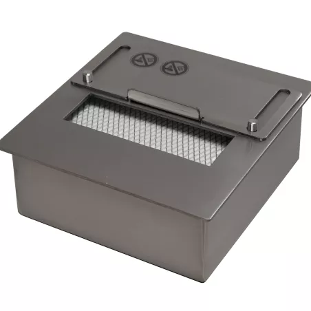 Brûleur éthanol carré 1,5L – Puissant et design